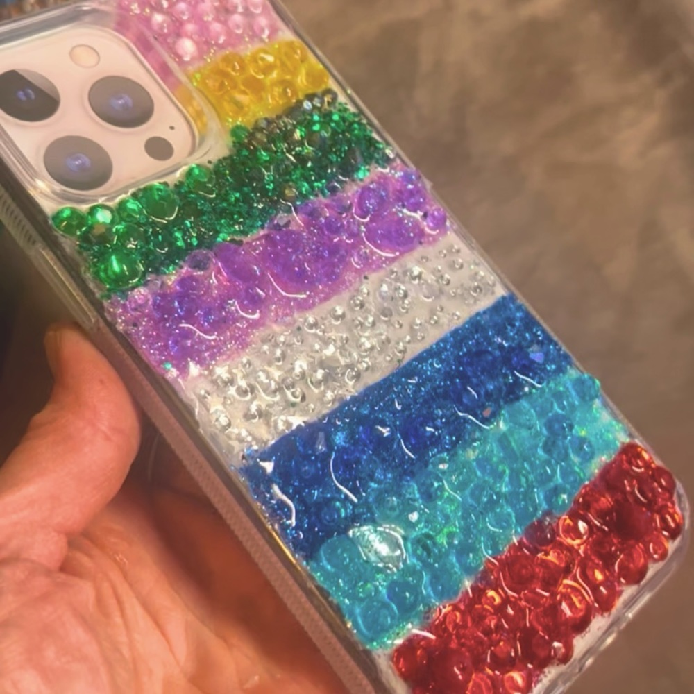 Hand Crafted iPhone 13 and 12 pro-max case!!